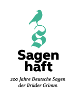 Logo Sagenhaft - 200 Jahre Deutsche Sagen der Brüder Grimm